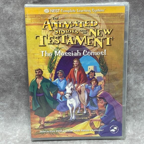 The Animated Stories From The New Testament "The Messiah Comes!" DVD Nest - Picture 1 of 4